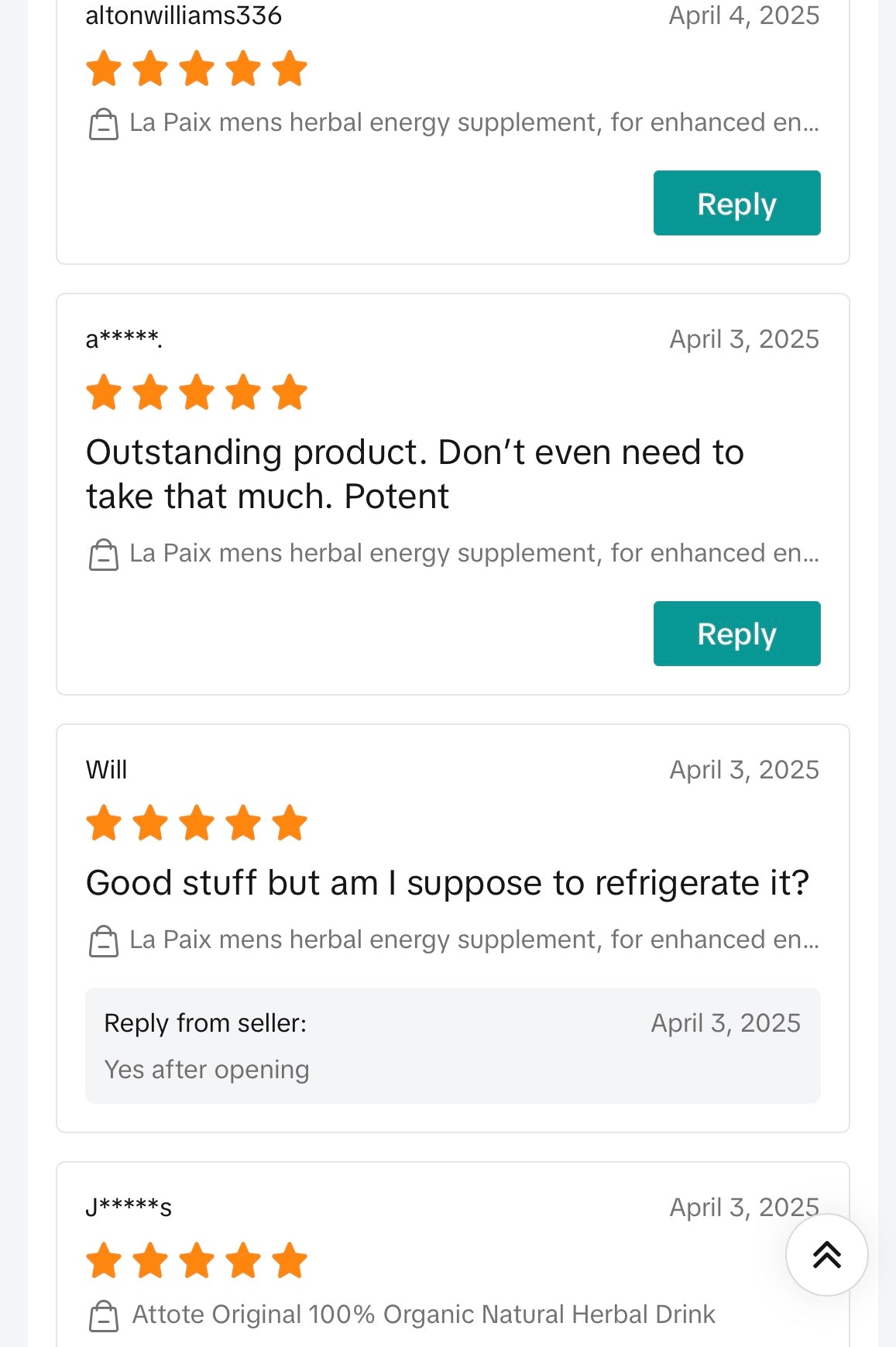 Attote Original African Herbal Supplement - 16 servings